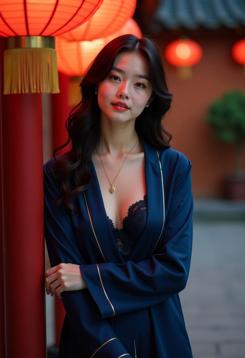 两扇红唇